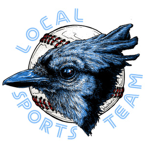 Local Sports Team (Jays) unisex blue tee